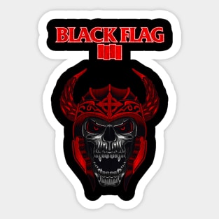 BlackFlag tv party Sticker